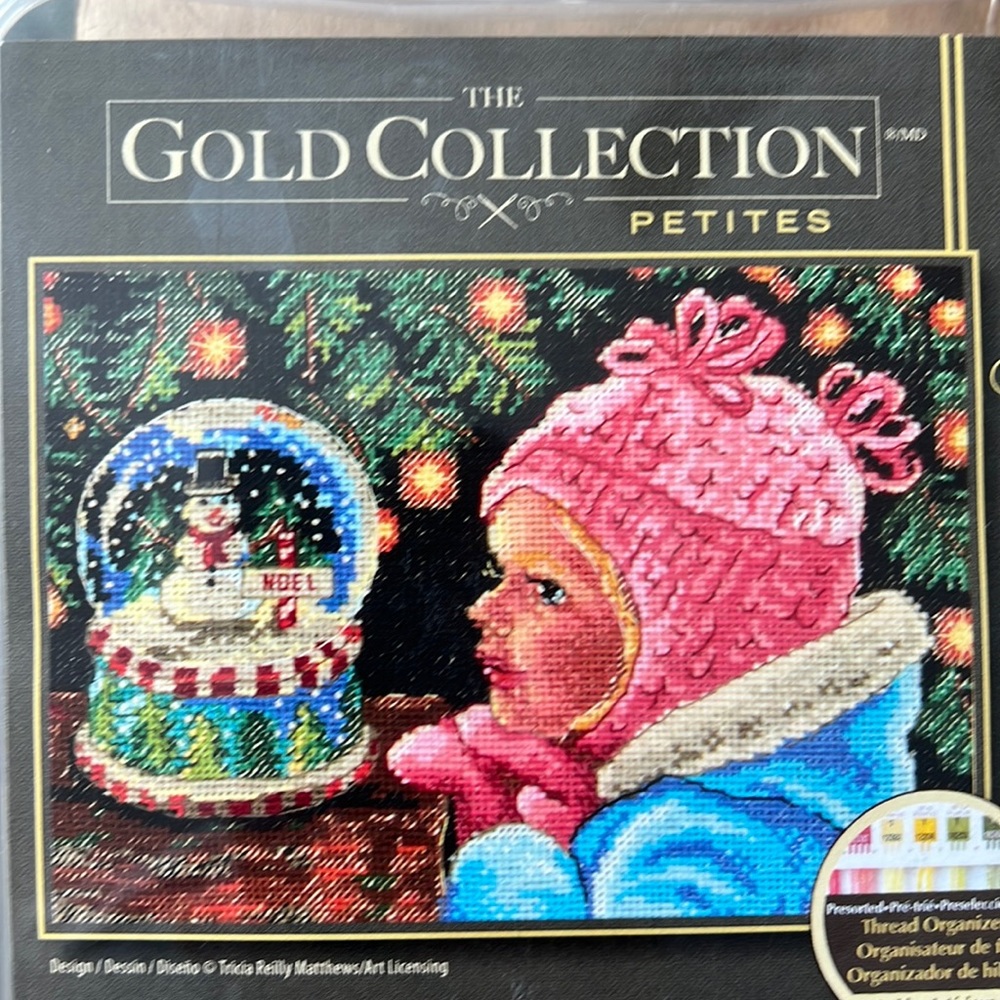 Petites cross stitch kit  Christmas Wishes